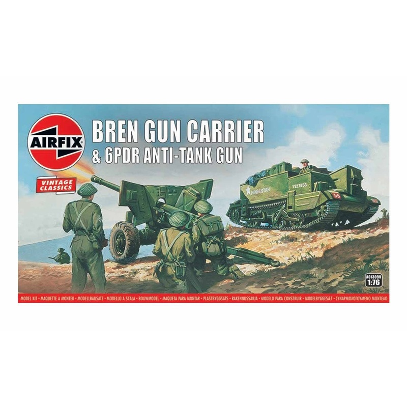 Bren Gun Carrier & 6PDR Anti-Tank Gun