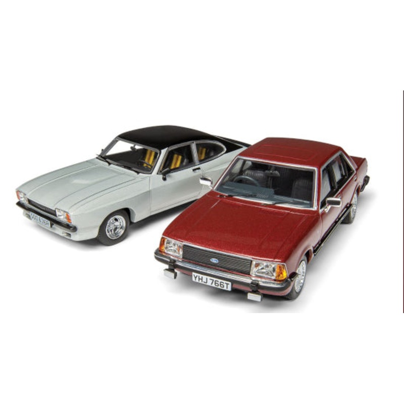 Corgi CC91991 Screen Stars – Ford Capri Mk2 X-Pack, Ford Granada Mk2 2.8i Ghia