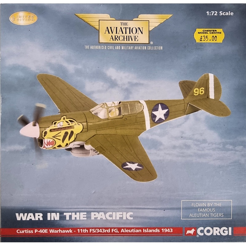 Corgi The Aviation Archive AA35205 1:72 Curtiss p-40E Warhawk