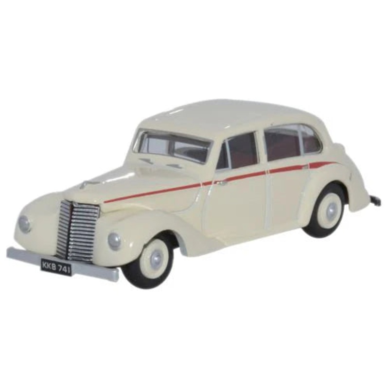 Oxford Diecast Armstrong Siddeley Lancaster Ivory – 1:76 Scale