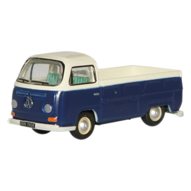 Oxford Diecast Emer Green/ White VW Pick Up – 1:76 Scale