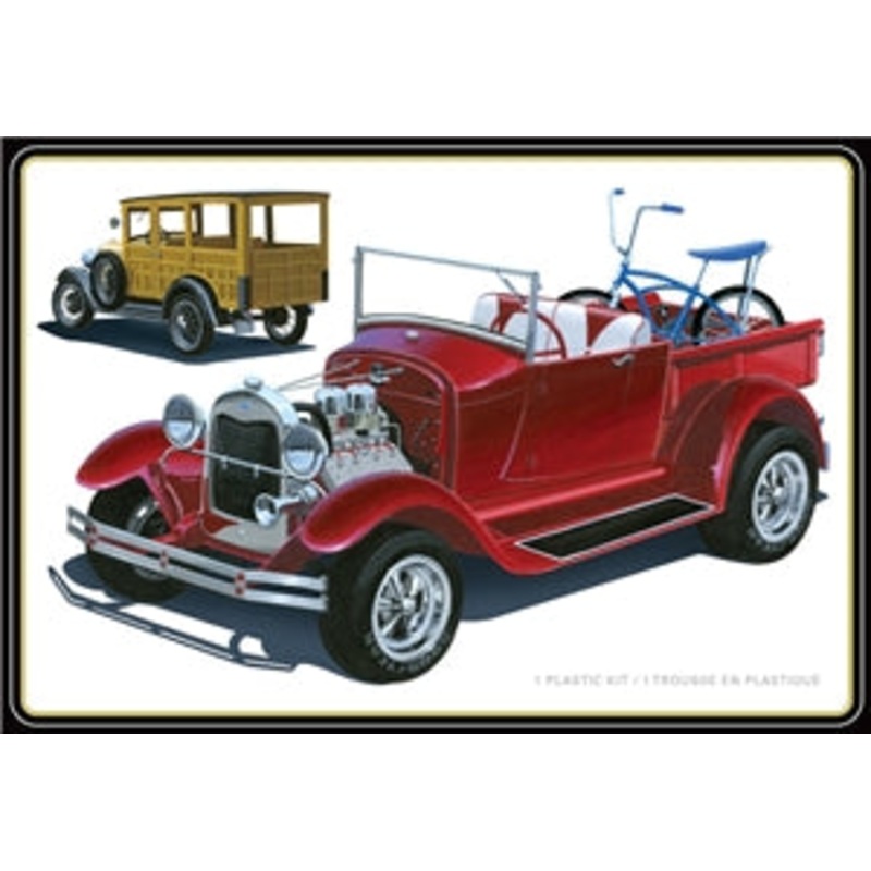 AMT 1:25 1929 Ford Woody Pickup Car