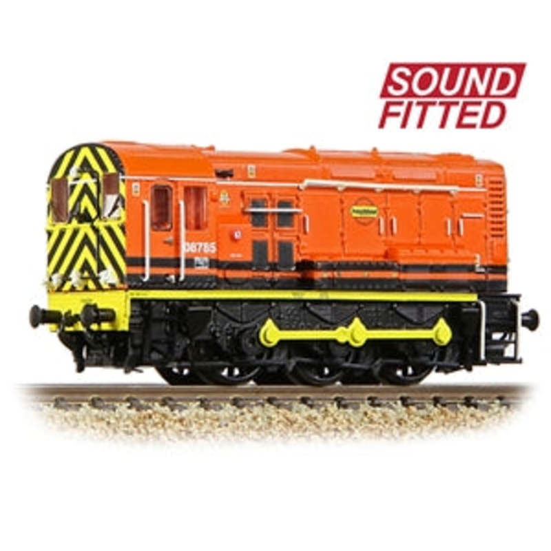 Graham Farish N Gauge 371-018ASF Class 08 08785 Freightliner G&W – Sound Fitted