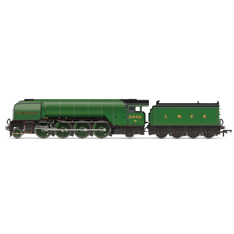 Hornby R30350SS LNER, P2 Class, 2-8-2, No. 2002 ‘Earl Marischal’ With Steam Generator and extra smoke deflectors – Era 3