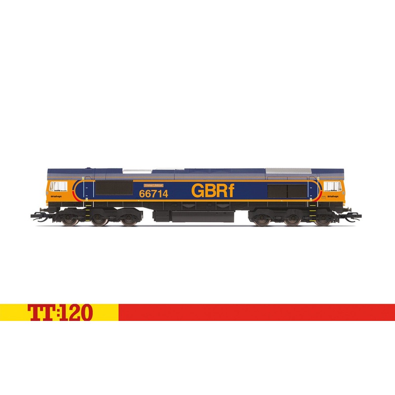 Hornby TT3016M GBRf, Class 66, Co-Co, 66714 ‘Cromer Lifeboat’ – Era 11 Diesel 11 Present Day 2014 on