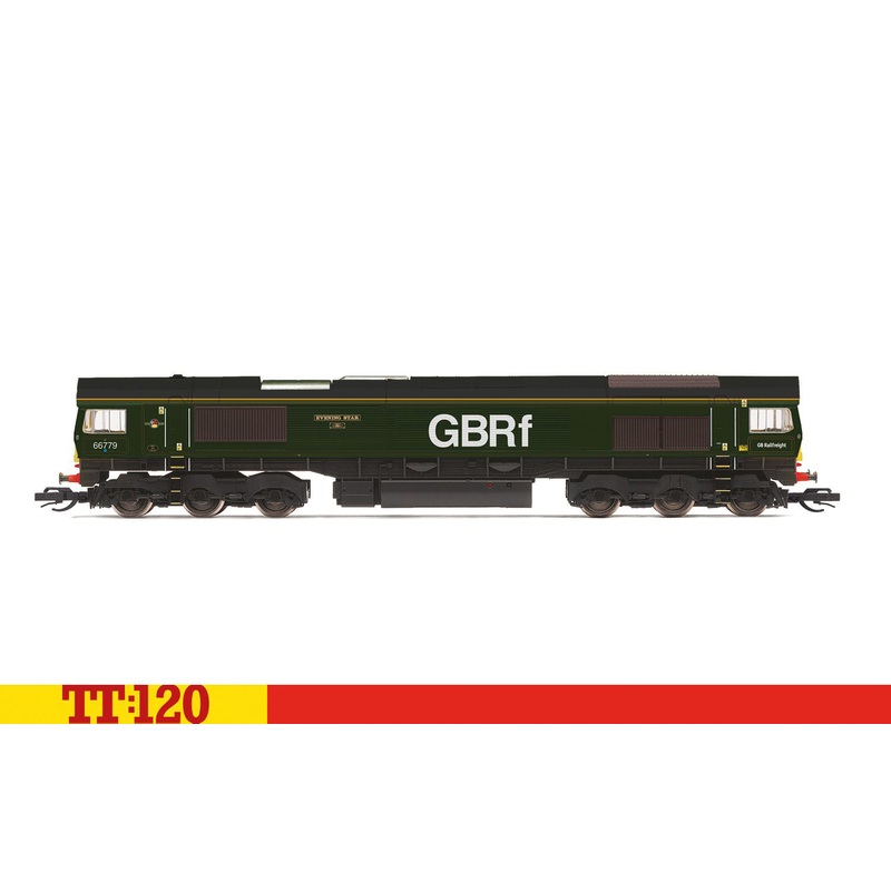 Hornby TT3018M GBRf, Class 66, Co-Co, 66779, ‘Evening Star’ – Era 11