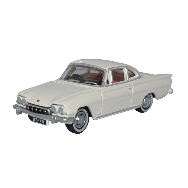 Oxford Diecast 76FCC004 Ford Consul Capri Ermine White