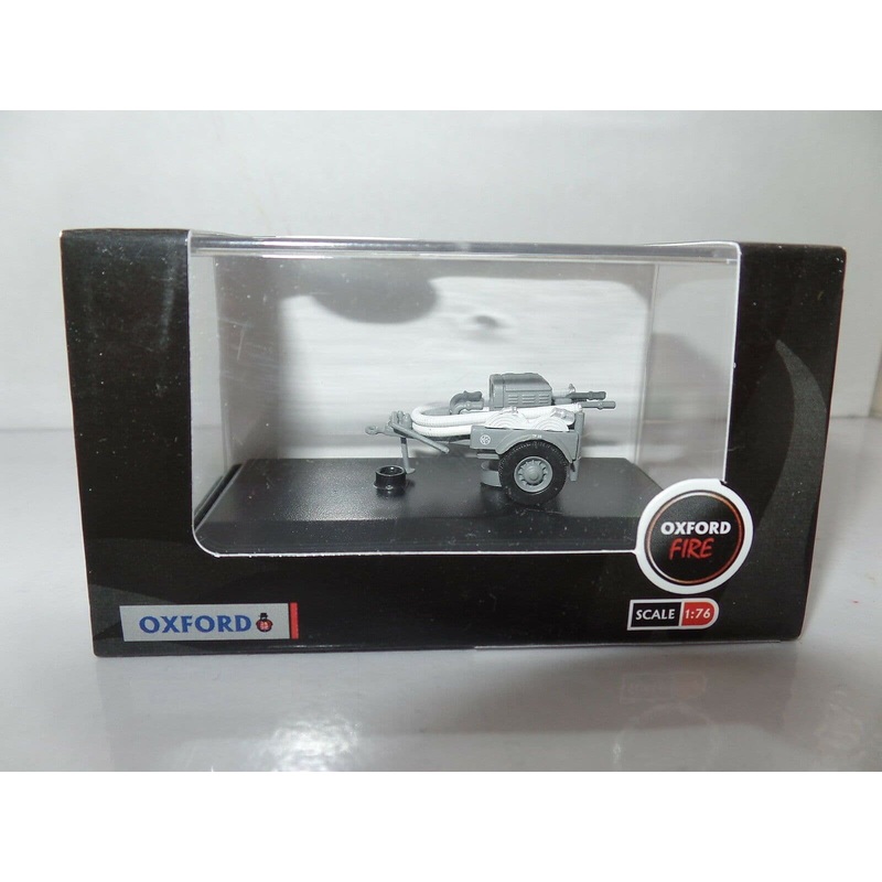 Oxford Diecast Grey NFS Coventry Climax Pump Trailer – 1:76 Scale 76CCP001