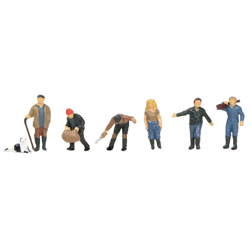 Scenecraft 36-412 OO Gauge Modern Farming Figures
