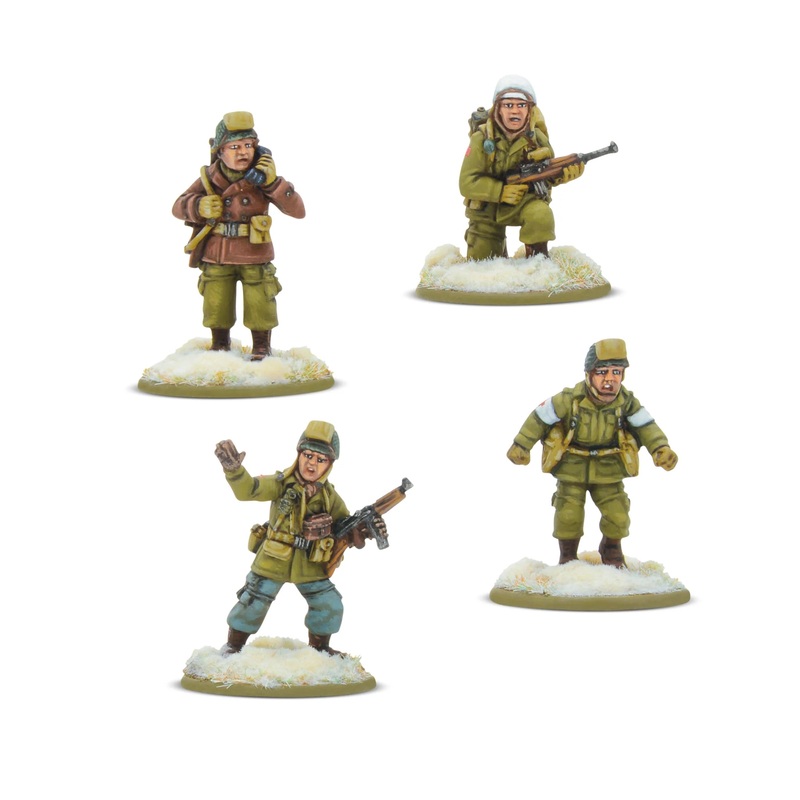 Bolt Action US Airborne Winter HQ