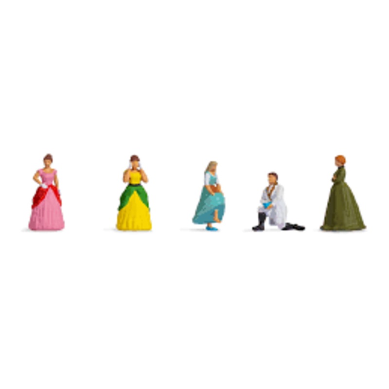 Noch N15807 Cinderella Fairytale Figure Set