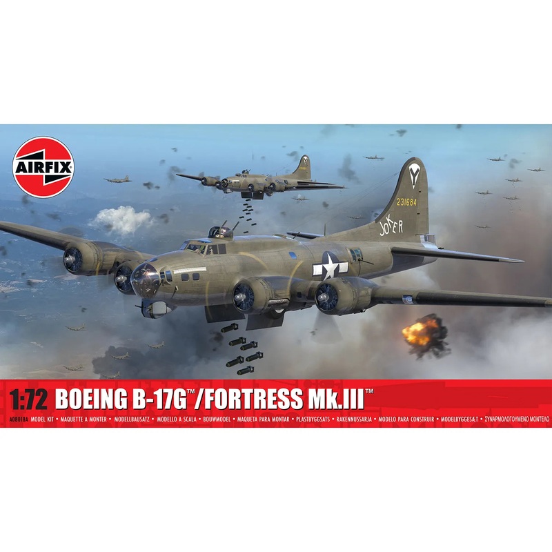 Airfix 1/72 A08018A Boeing B-17G/Fortress Mk.III