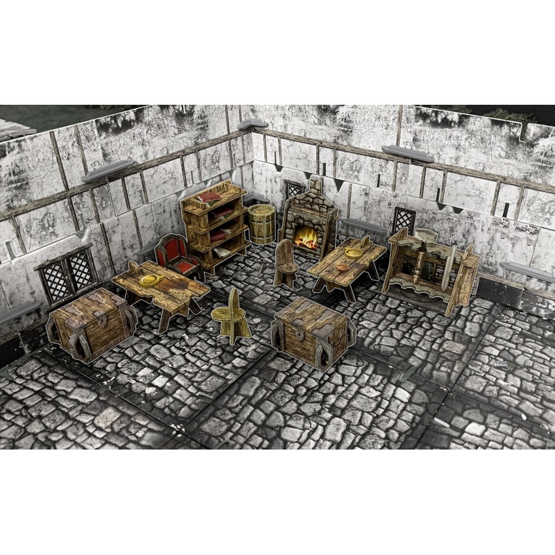 Battle Systems Fantasy Village Furniture