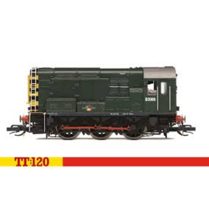 Hornby TT120 TT3028M BR, Class 08, 0-6-0, D3986  Era 5