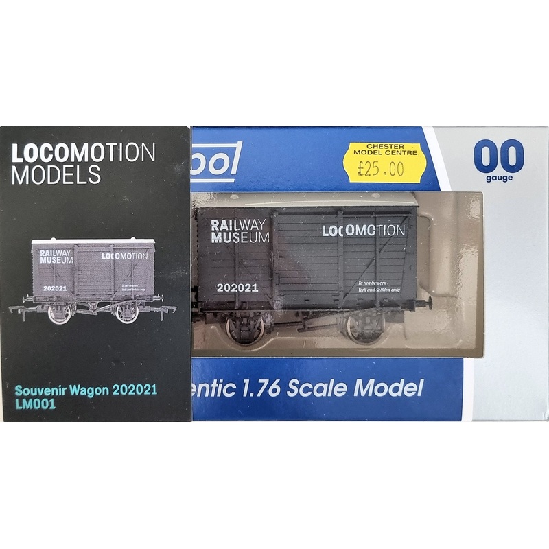 LOCOMOTION MODELS EXCLUSIVE EDITION RAILWAY MUSEUM SOUVENIR Box Van 202021