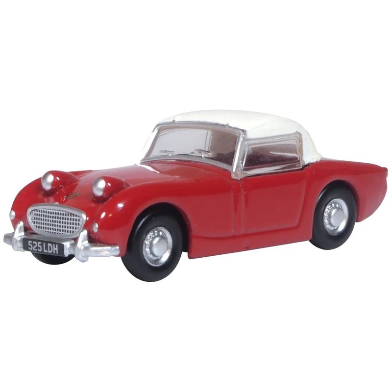Oxford Diecast Austin Healey Frogeye Sprite Cherry Red