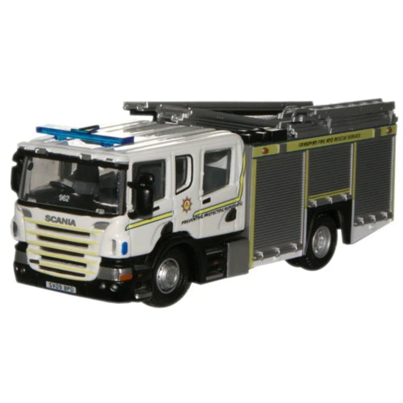 Oxford Diecast Grampian Fire & Rescue Service Scania CP31 Pump Ladder
