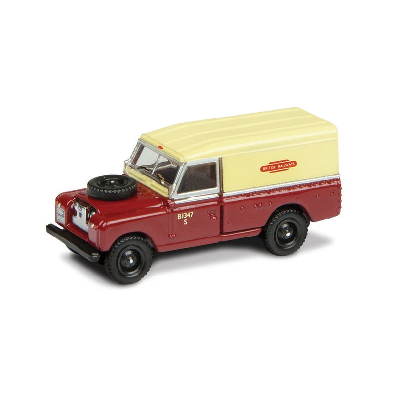 Oxford Diecast Land Rover Series 2 LWB Hard Top British Rail