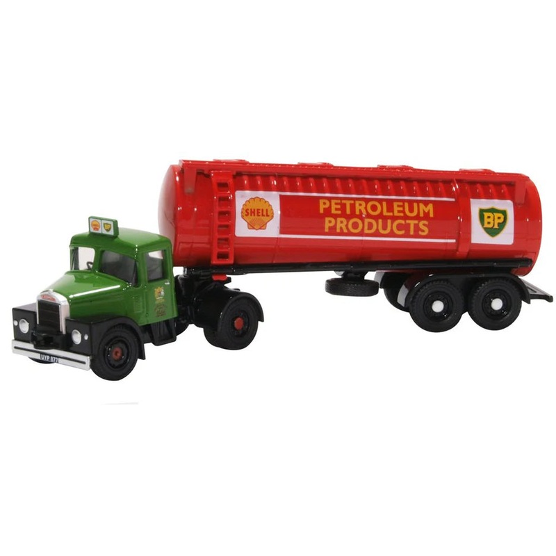 Oxford Diecast Scammell Highwayman Tanker Shell BP