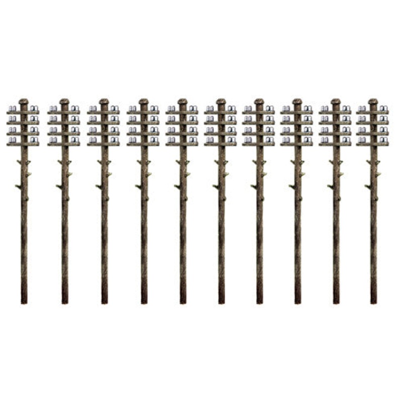 Ratio 452 OO Gauge Telegraph Poles