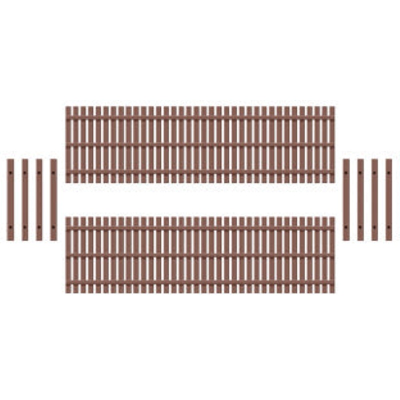 Ratio OO Gauge 437 Wooden Fencing