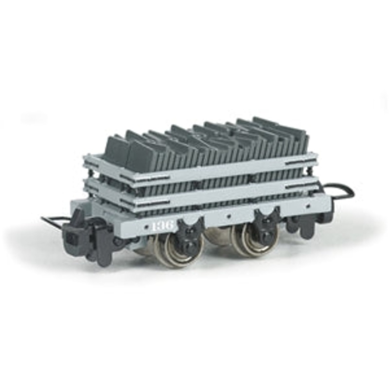 Bachmann 009/N Narrow Gauge Thomas The Tank & Friends Slate Wagon With Load – Grey