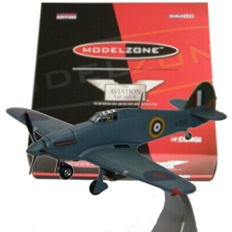 Corgi Modelzone Aviation Archive AA32014 Hawker Hurricane V7101 G. Burges No.69 Sqn, Luqa, Malta, May 1941