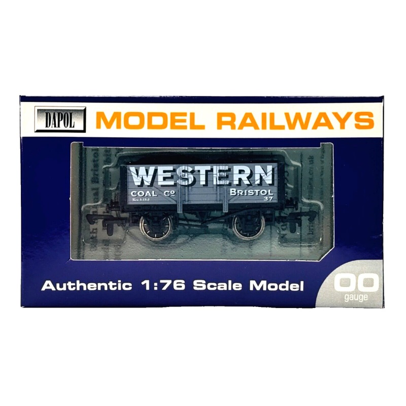 Dapol Limited Edition (No.71 of 193) Western Coal Co Bristol Wagon Running Number 37 with coal load