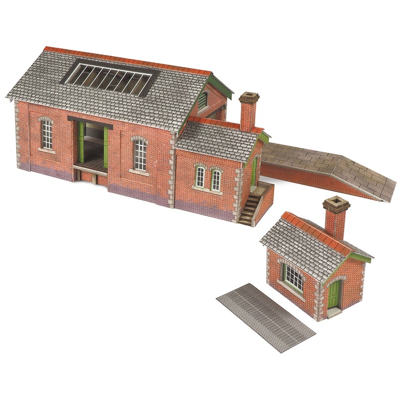 PN912 N Gauge Goods Shed