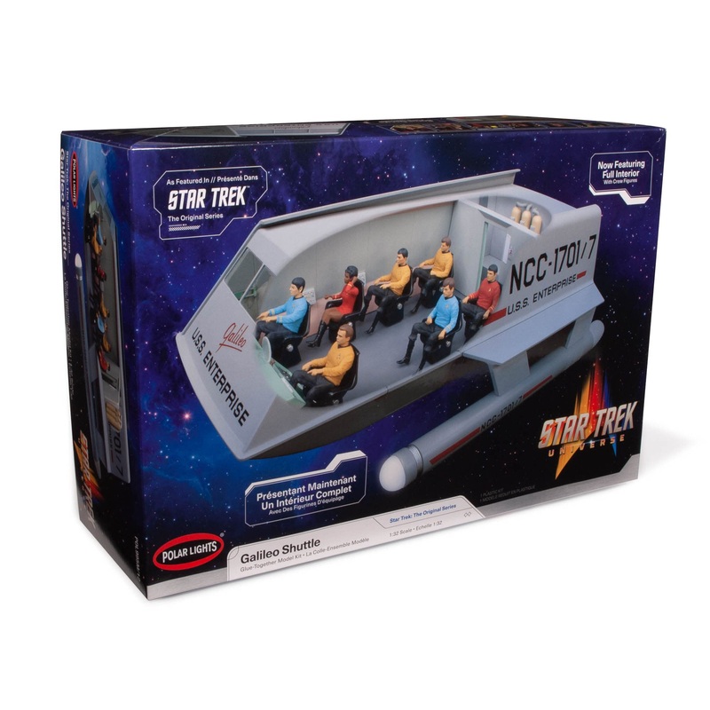 Polar Lights Star Trek Galileo Shuttle