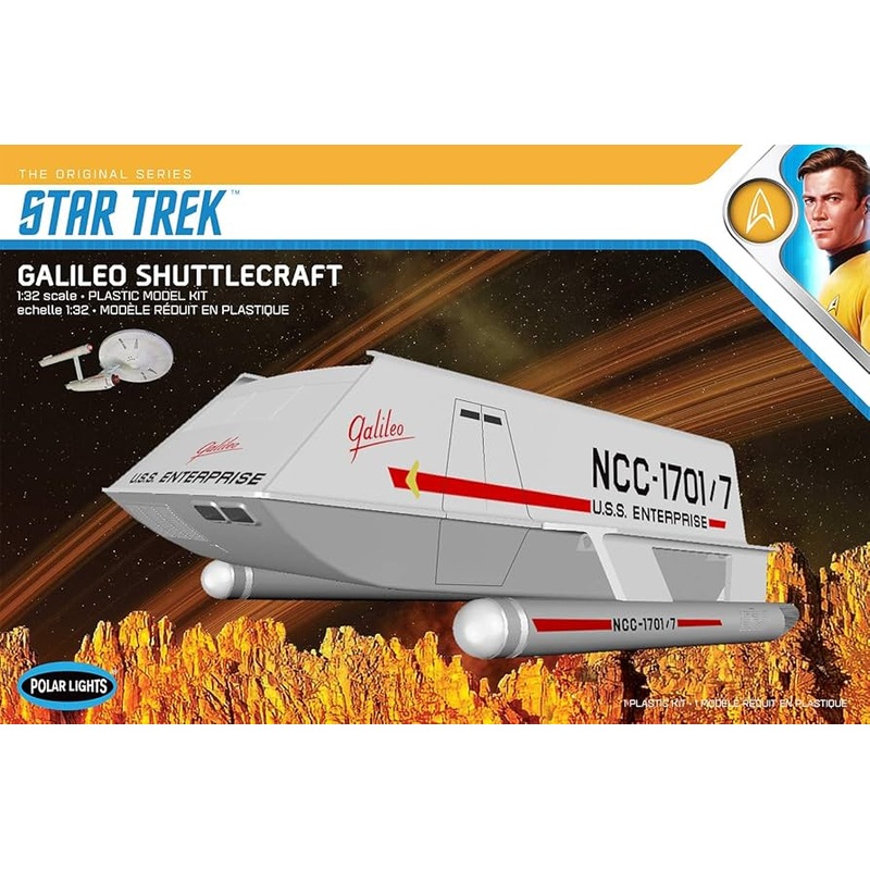 Polar Lights Star Trek Original Series Galileo Shuttlecraft