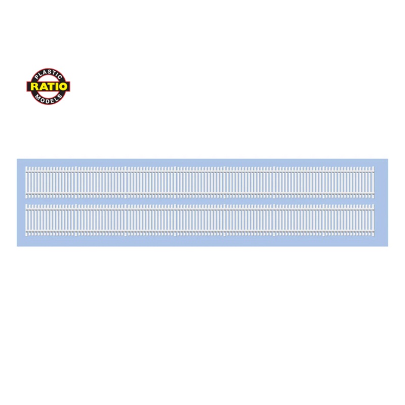 Ratio OO Gauge 244 GWR Station Fencing Straights