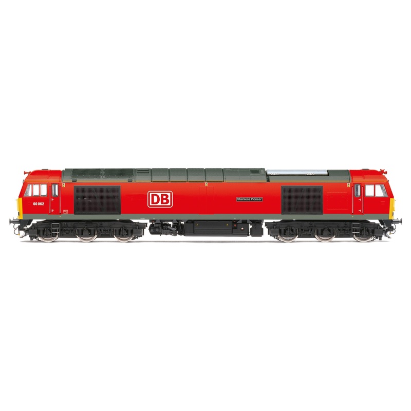 SALE – Hornby R3885 DB Cargo UK, Class 60, Co-Co, 60062 ‘Stainless Pioneer’ – Era 11