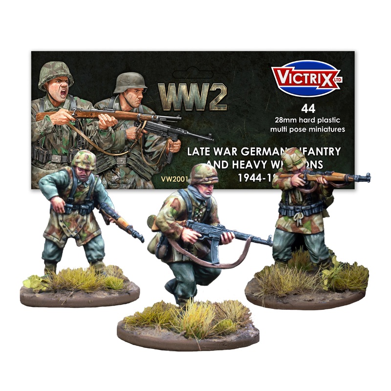Victrix VW2001 Late War German Infantry and Heavy Weapons