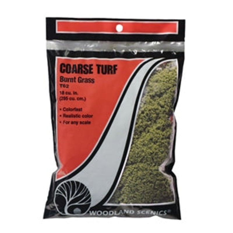 Woodland Scenics Burnt Grass Coarse Turf Bag WT62