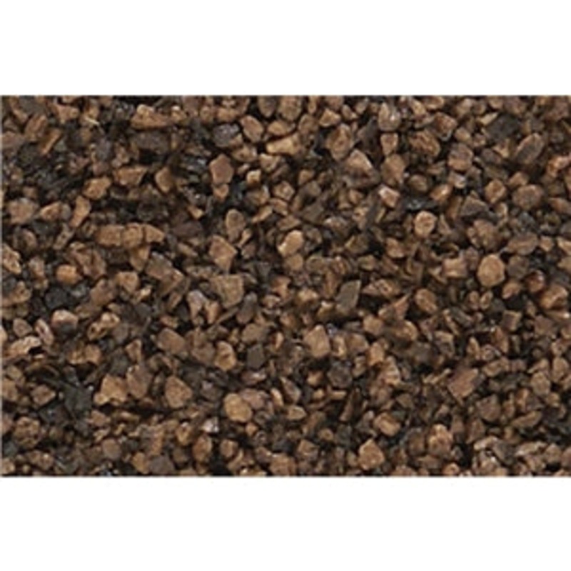 Woodland Scenics Dark Brown Coarse Ballast Bag WB85