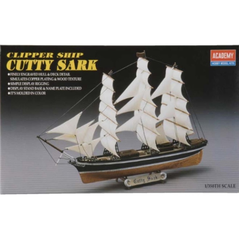 Academy 14110 Cutty Sark 1/350 scale plastic kit