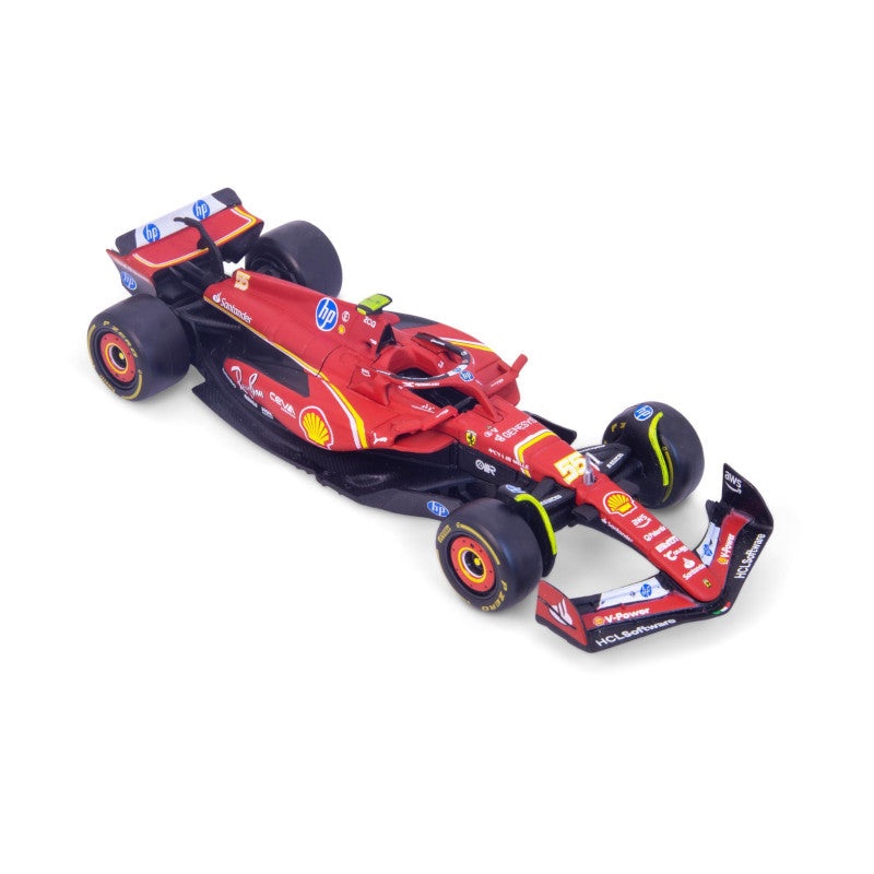Bburago 1/43 F1 Ferrari Sf-24 Carlos Sainz