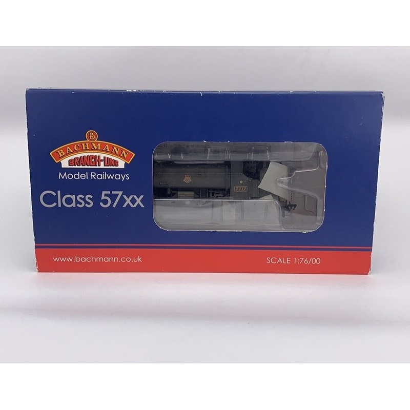 Class 57XX Pannier Tank 7717 BR Black Early Emblem (Weathered)