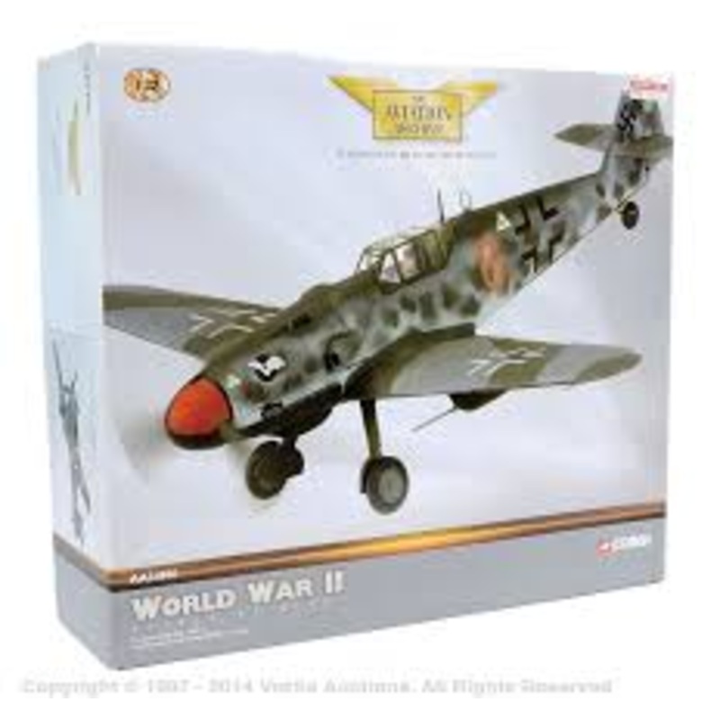 Corgi AA34901 World War II Attack by Night Messerchmitt BF109G – ‘RED 6’