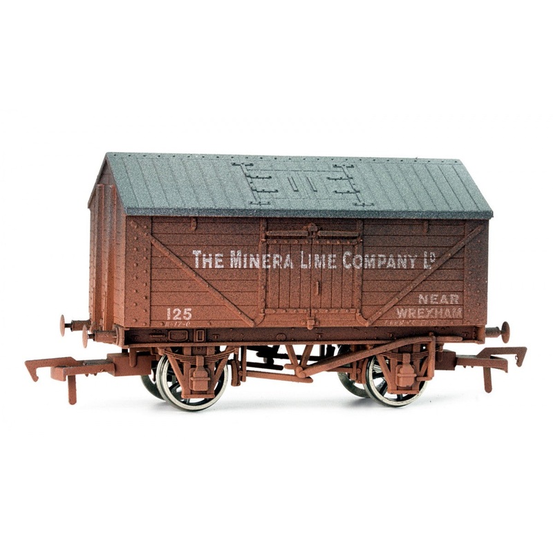 Dapol 4F-017-002 OO Gauge Minera Lime No.125 Lime Wagon Weathered