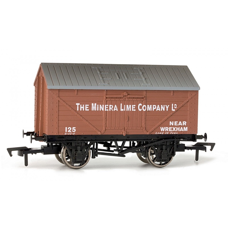 Dapol OO Gauge Lime Wagon Minera Lime Company wagon No.125 (4F-017-001)