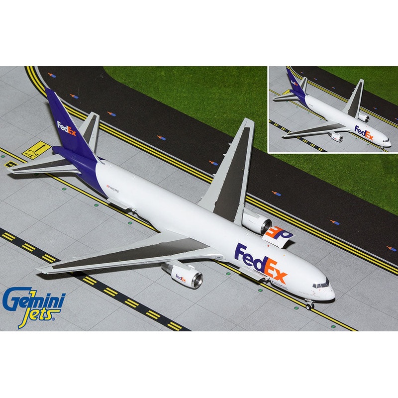 Gemini 200 FedEx Express Boeing 767-300F 1:200 scale die-cast model aircraft (item No:G2FDX1169)