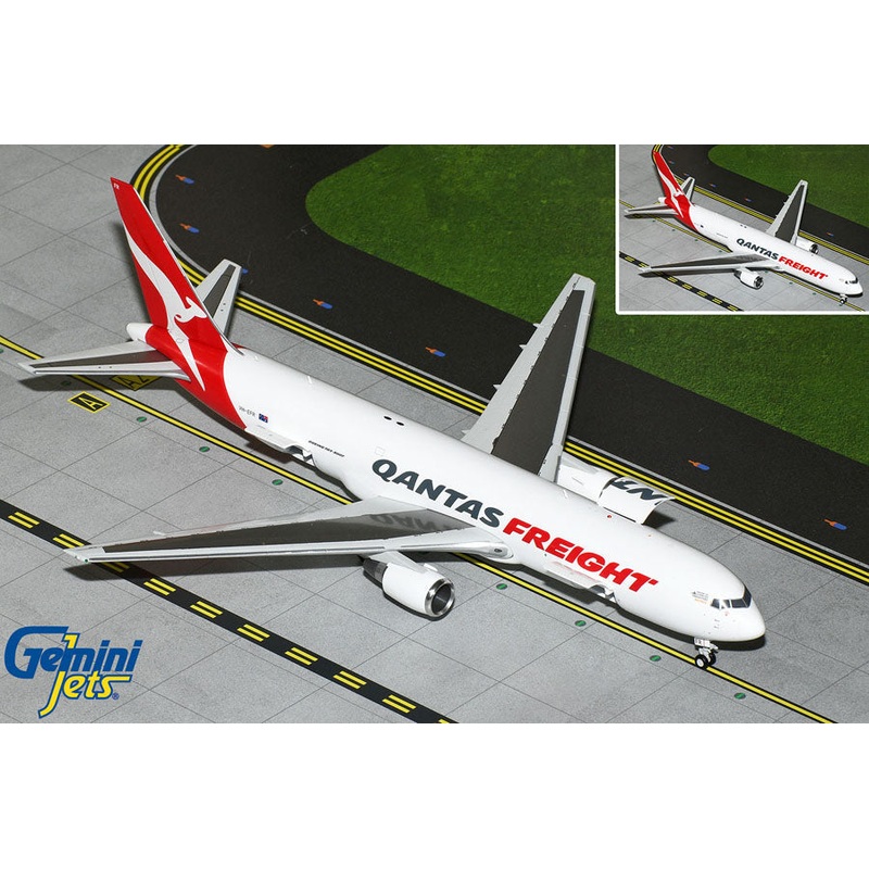 Gemini 200 Quantas Freight Boeing 767-300ERF 1:200 scale die-cast model aircraft (item No:G2QFA1172)