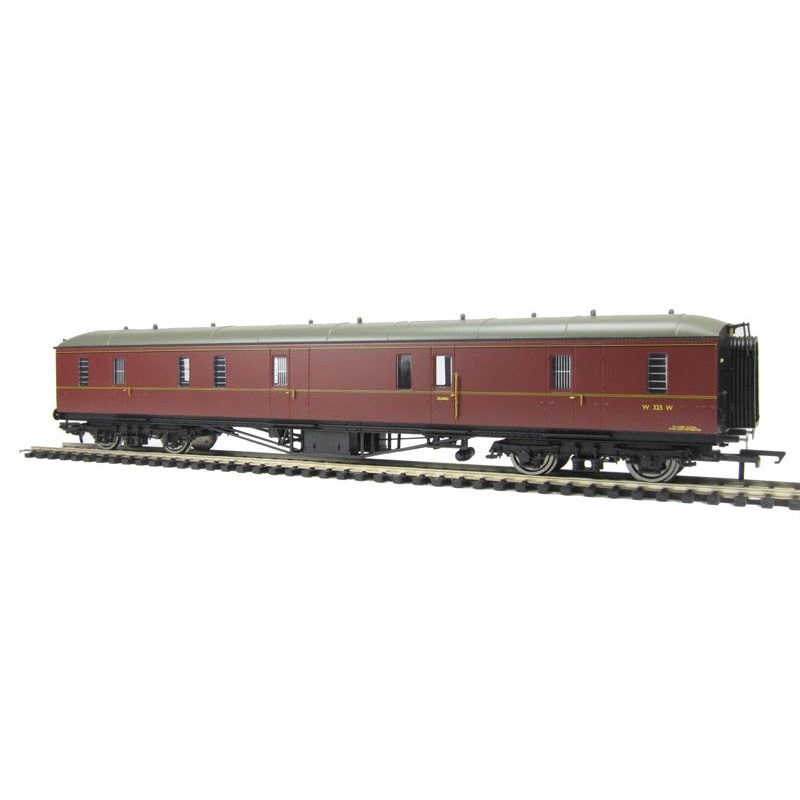 Hornby R4409A BR Hawksworth Passenger Brake W325W BR Maroon Era 4