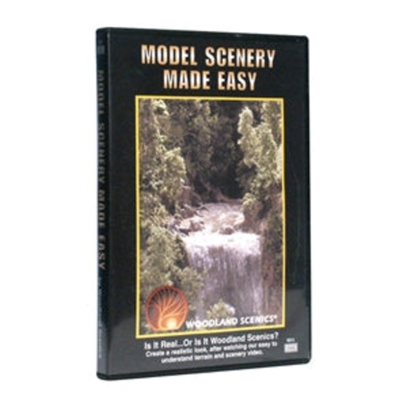 Woodland Scenics Model Scenery Made Easy DVD WR973