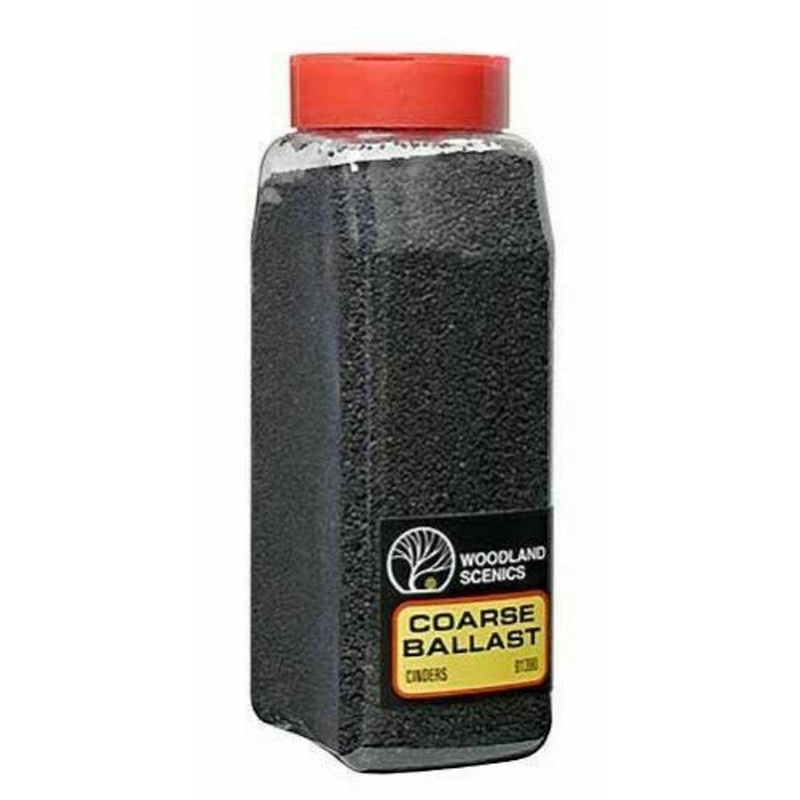Woodland Scenics WB1390 Cinders Coarse Ballast