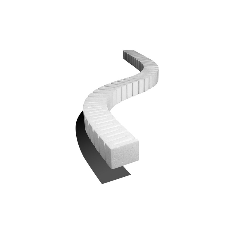 Woodland Scenics WST1409 4 x 2′ Long. Riser (x2)