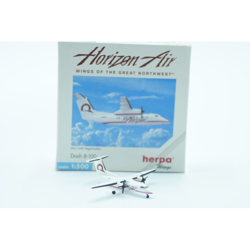 Herpa Wings 1:500 Horizon Air Dash 8-100 510028