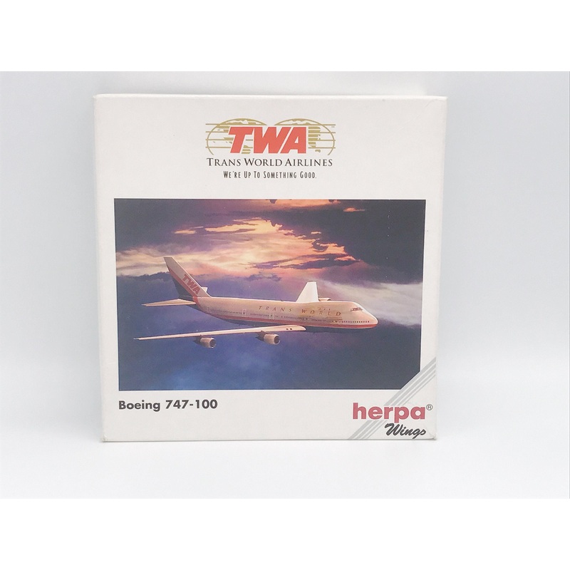 Herpa Wings 1:500 Trans World Airlines Boeing 747-200 502504